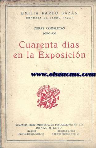 Cuarenta das en la Exposicin.