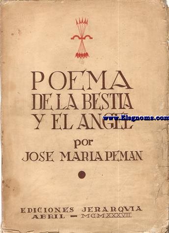 Poema de la bestia y el ngel. Ilustraciones de Carlos Sez de Tejada.