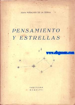 Pensamiento y estrellas.