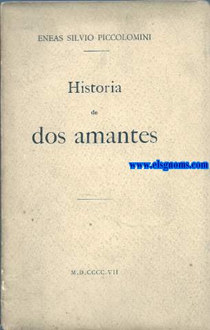 Historia de dos amantes.