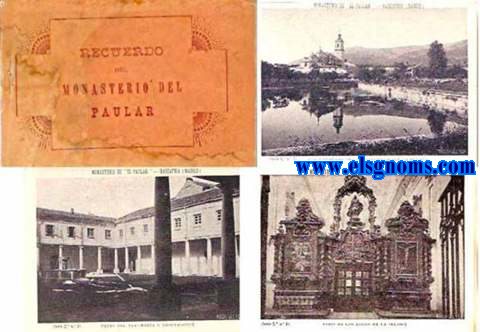 Recuerdo del Monasterio del Paular. Serie 1 y 2.