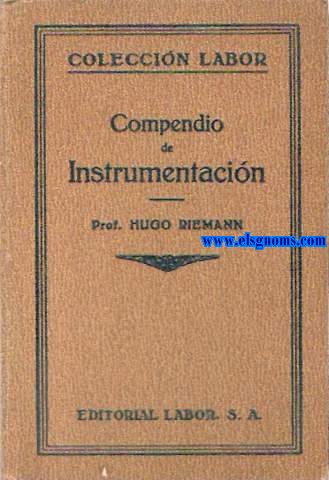 Compendio de instrumentacin.