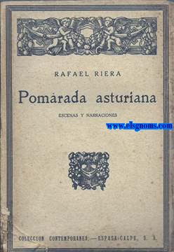 Pomarada asturiana. Escenas y narraciones.
