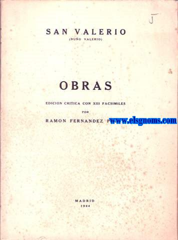 Obras.Edicin crtica por Ramn Fernndez Pousa.