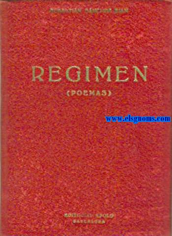 Rgimen (Poemas).