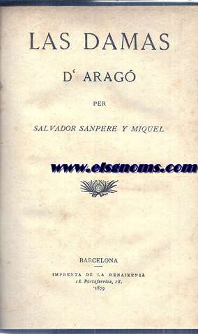 Las damas d'Arag.