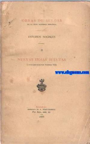 Nuevas hojas sueltas.