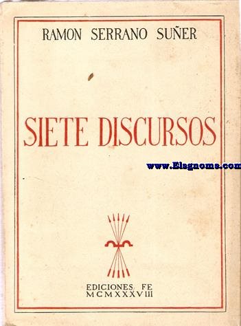 Siete discursos.