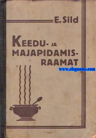 Keedu - ja majapidamis - raamat.