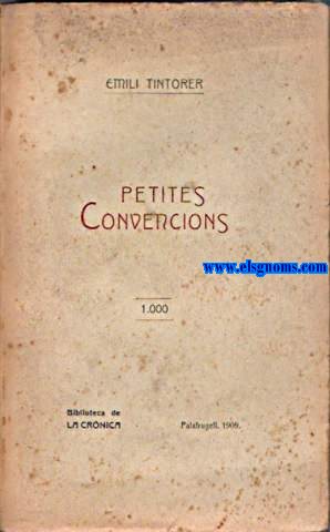 Petites Convencions.Teatre-Anna.
