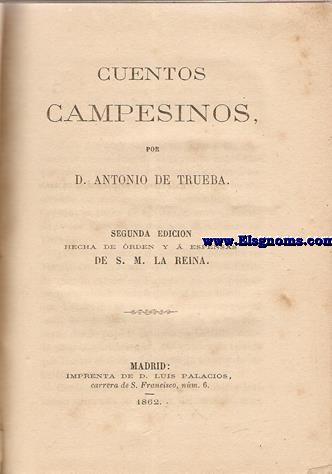 Cuentos campesinos.