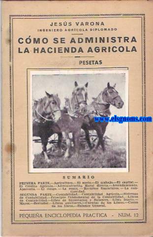 Cmo se administra la hacienda agrcola.