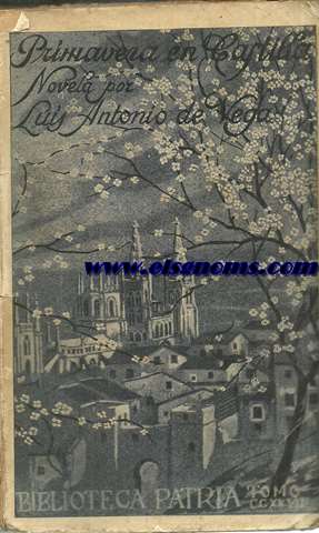 Primavera en Castilla.Novela.