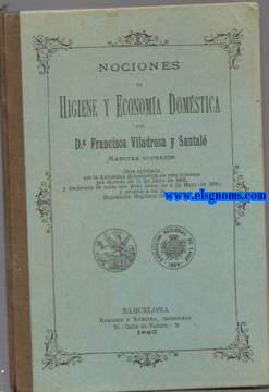 Nociones de Higiene y Economa Domstica.