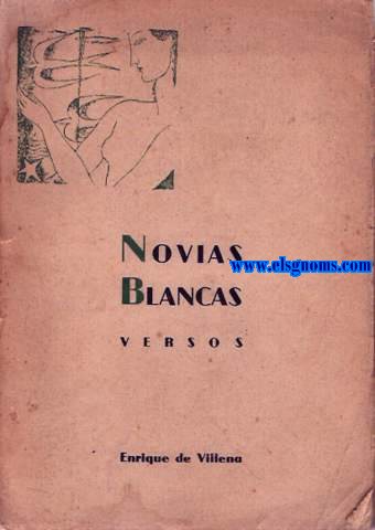 Novias blancas. Versos. Ilustraciones de Manuel Redondo.