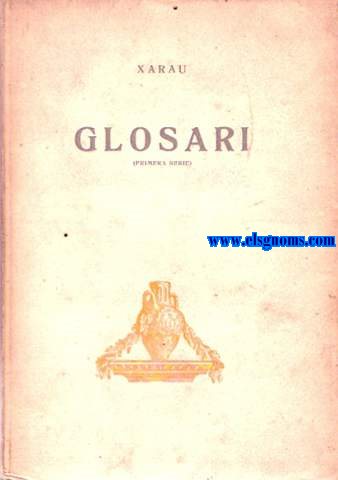 Glosari (Primera part).