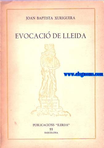 Evocaci de Lleida.