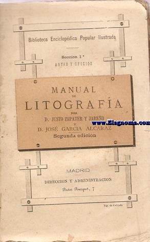 Manual de Litografa.