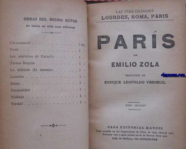 Pars.Traduccin de Enrique Leopoldo Verneuil.