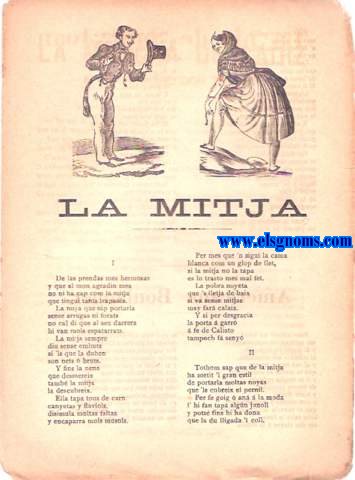 La Mitja. Americana Boulanger. La Marcha de Cdiz. Gavota de los patos. La nit de Sant Joan.