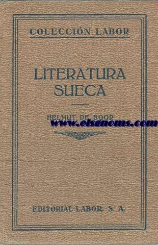 Literatura sueca.