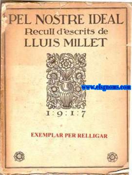Pel nostre ideal. Recull d'escrits de... Director de l'Orfe Catal. Prefaci de Joan Llongueras.