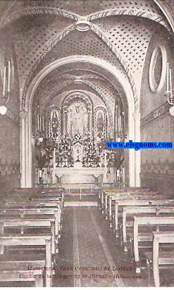 Barcelona.Casa Provincial de Caridad. Capilla de la Virgen de la Medalla Milagrosa.
