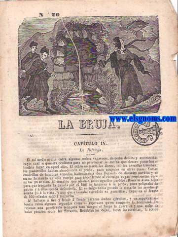 La Bruja. Captulo IV.La Refriega. N 20.
