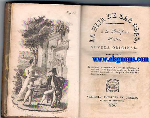 La hija de las olas  la Hurfana Ilustre. Novela original.