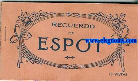 Recuerdo de Espot. 16 vistas. Foto M. Sol Bossot.