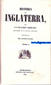 Historia de Inglaterra. Traducida por una sociedad literaria.