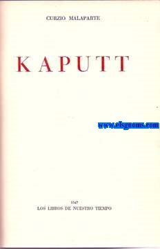 Kaputt.