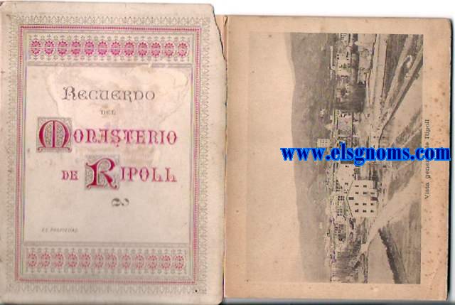Recuerdo del Monasterio de Ripoll.