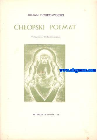 Chlopski Poemat. Texto polaco y traduccin espaola.