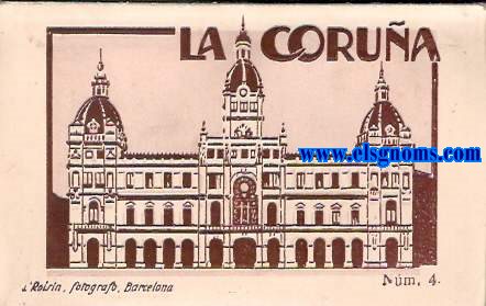 La Corua. Album N 4. 10 postales.