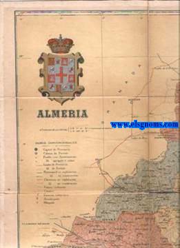 Mapa de la Provincia de Almera.