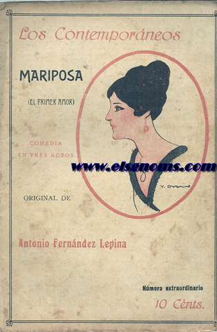 Maripsa. (El primer amor). Comedia en tres actos. Original de...
