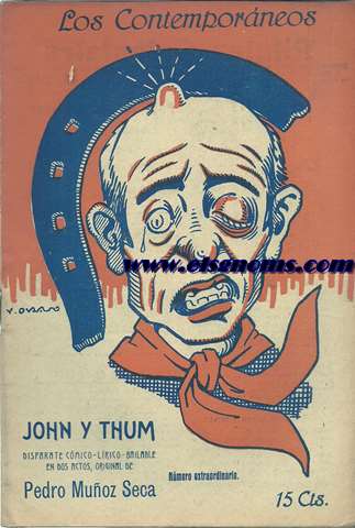 John y Thum. Disparate cmico-lrico-bailable en dos actos, original de...