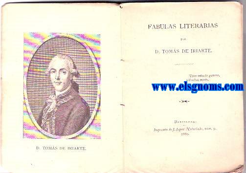 Fabulas literarias.