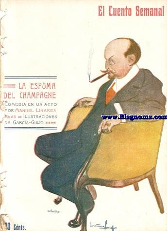 La Espuma del Champagne. Comedia en un acto por...
