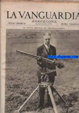 La Vanguardia. Notas grficas. Barcelona.