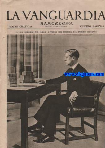 La Vanguardia. Notas Grficas. Barcelona.