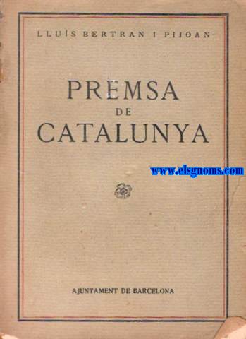 Premsa de Catalunya.