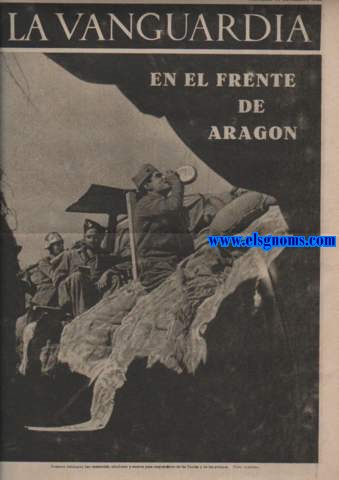 La Vanguardia. Barcelona. Mircoles 11noviembre 1936.