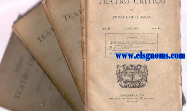 Nuevo Teatro Crtico. Ao II.  Nmeros. 18,19, 20 y 21. 