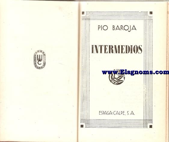 Intermedios.