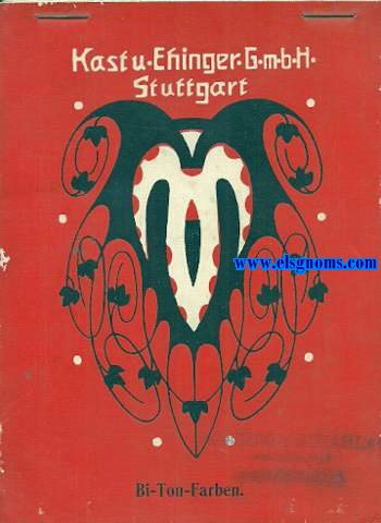 Kast & Ehinger - G-m-b-H. Stuttgart. Bi-Ton - Farben.