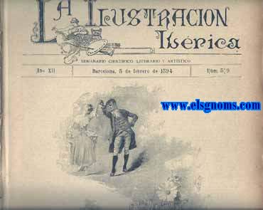 La Ilustracin Ibrica. Semanario Cientfico, Literario y Artstico. 