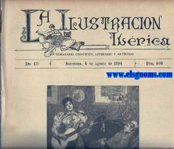 La Ilustracin Ibrica. Semanario Cientfico, Literario y Artstico. 