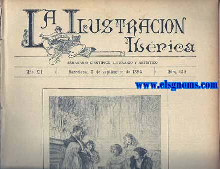 La Ilustracin Ibrica. Semanario Cientfico, Literario y Artstico. 